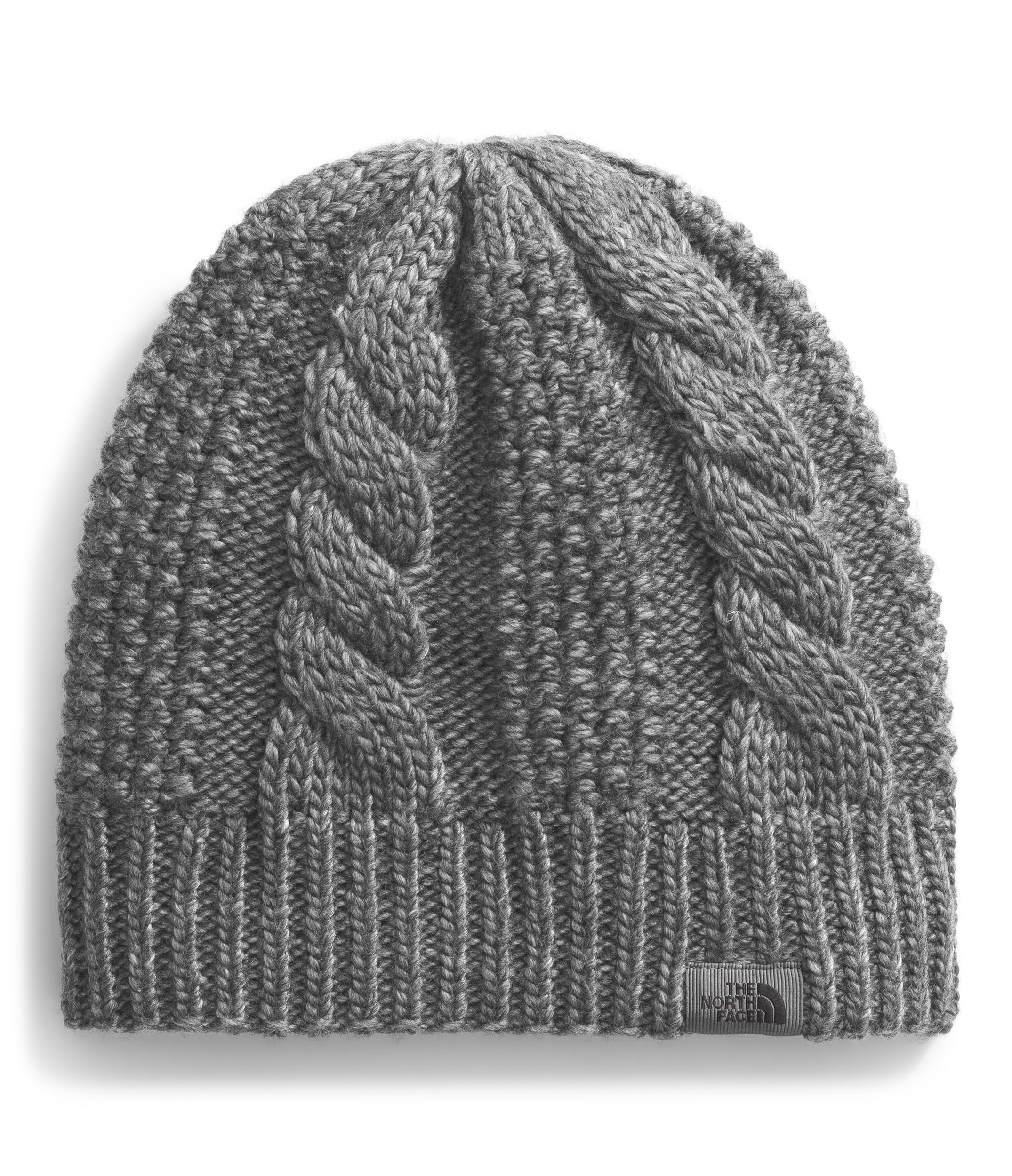 THE NORTH FACE Women's Oh Mega Beanie | Deep Fit, Cuffed Winter Hat with Soft Cable Knit Texture & Fleece Lining